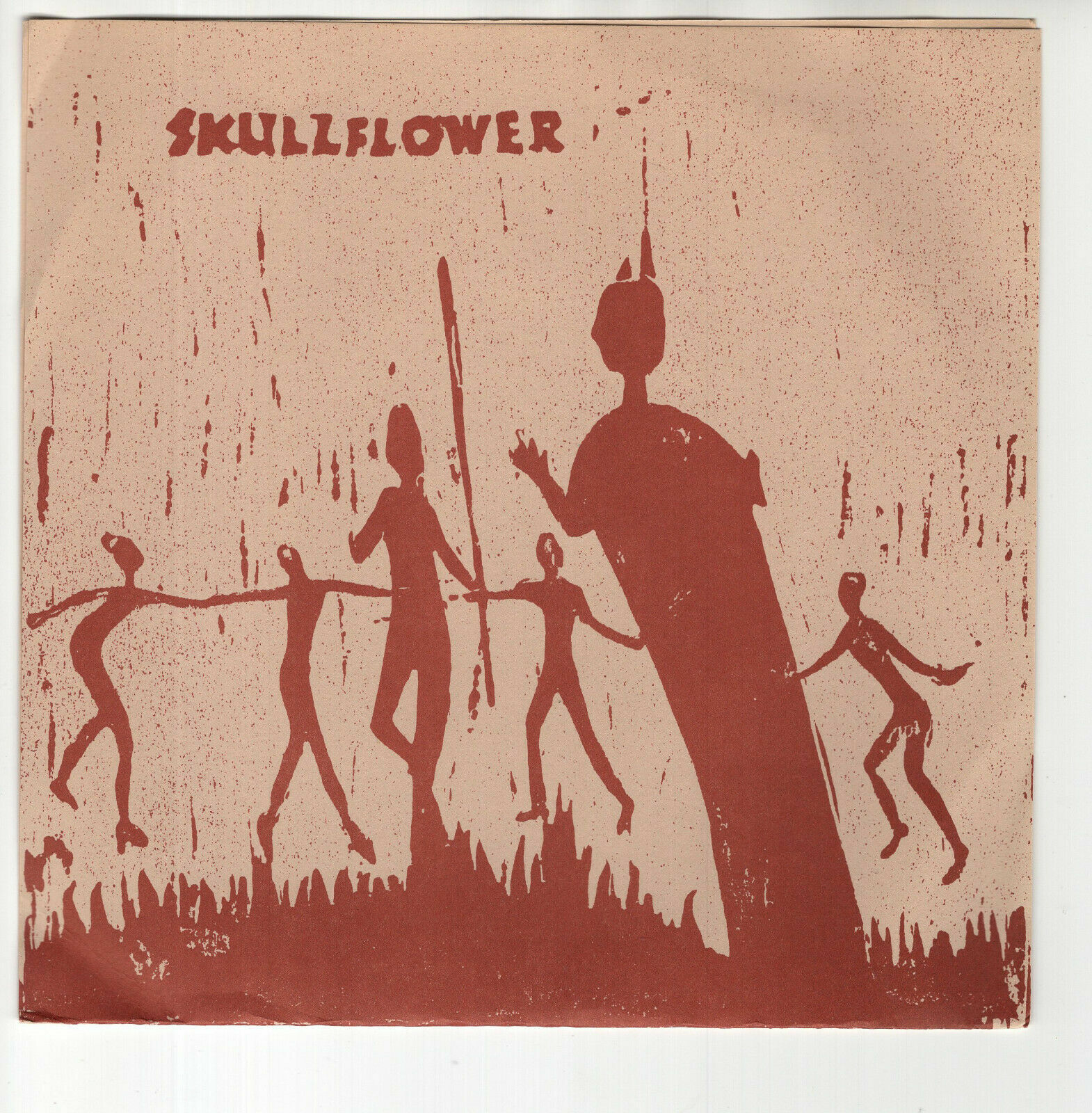 SKULLFLOWER RIFT/ AVALANCHE 7 INCH 45 GREAT CONDITION+RARE 1990 SPACE ROCK