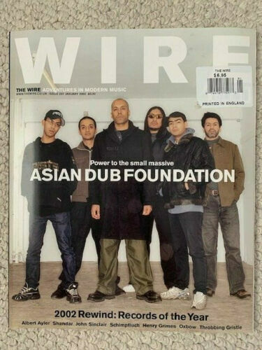 THE WIRE UK MAGAZINE 2003 ASIAN DUB FOUNDATION COVER GREAT CONDITION COLLECTIBLE MEMORABILIA