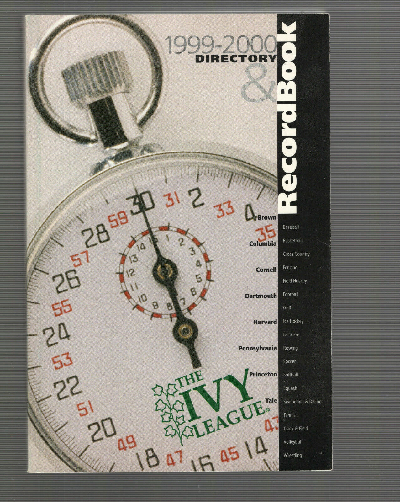 THE IVY LEAGUE 1999-2000 DIRECTORY+RECORD BOOK AWESOME+RARE NICE CONDITION COLLECTIBLE MEMORABILIA