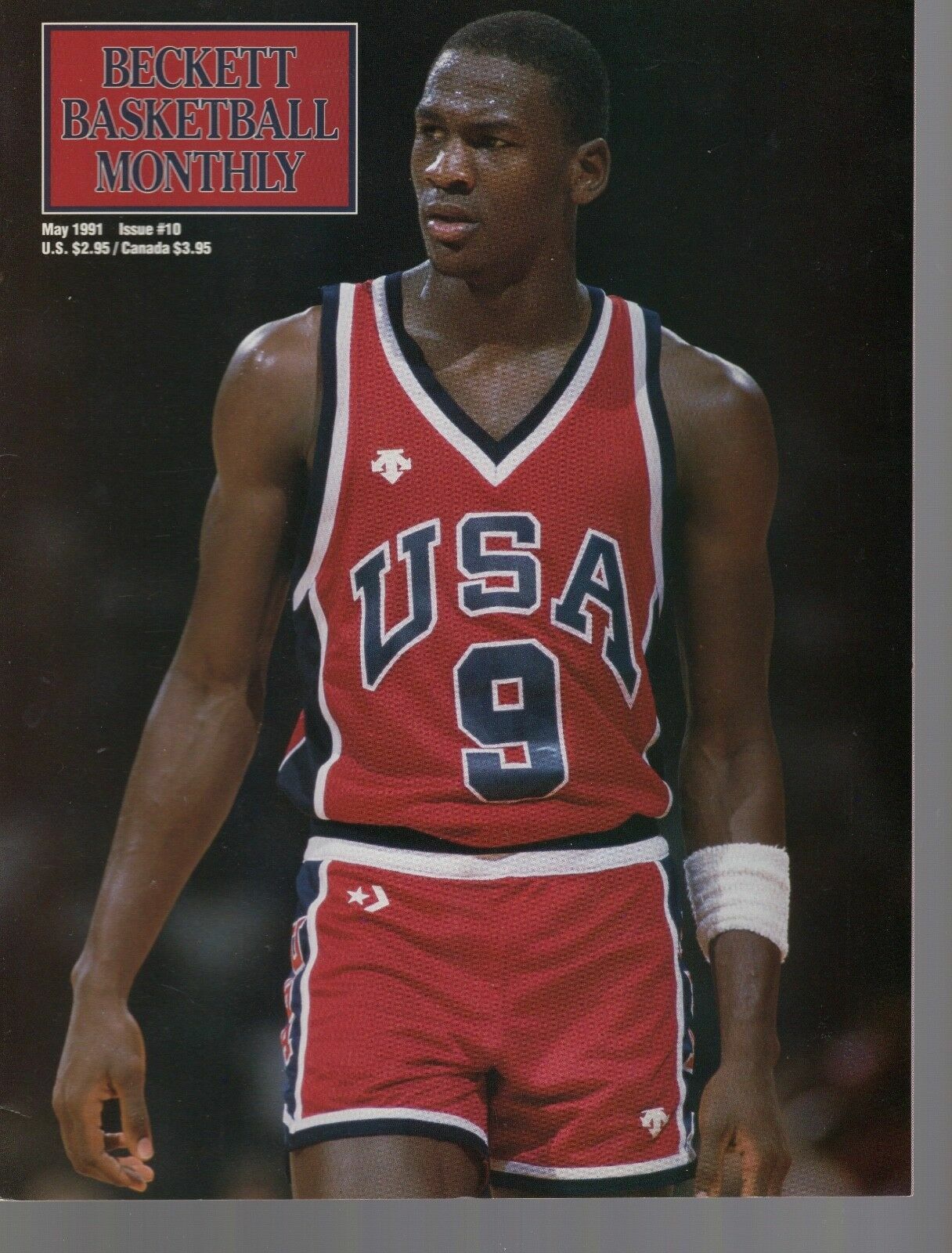 MICHAEL JORDAN BECKETT MONTHLY MAGAZINE FROM 1991 NO MAILING LABEL 2 COPIES