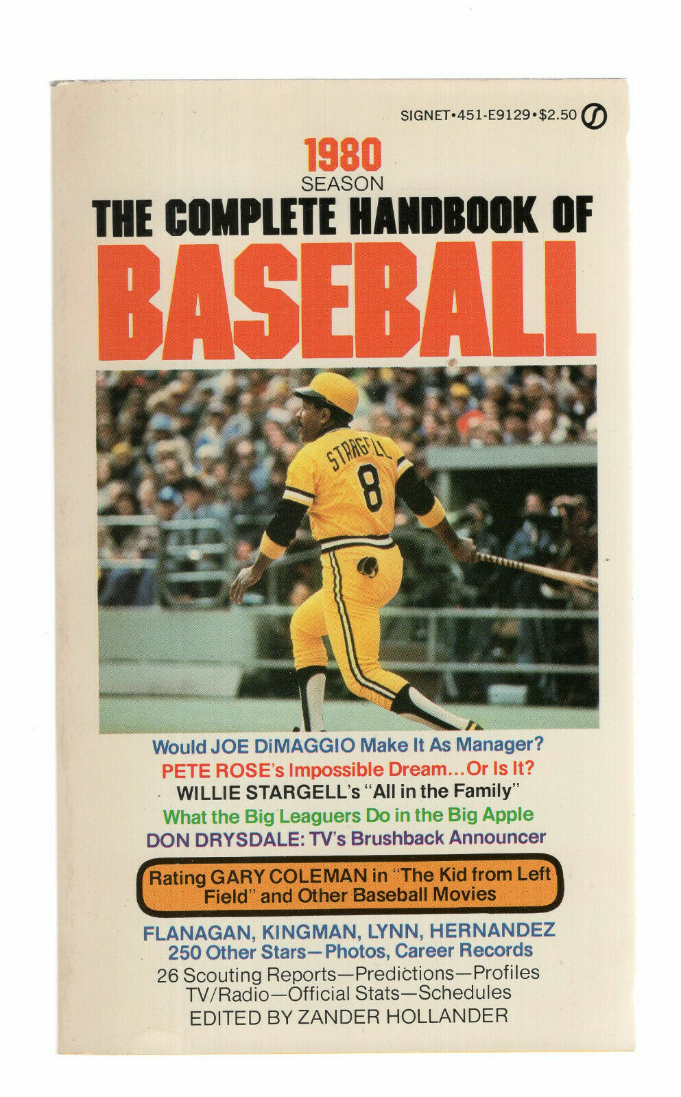 1980 MLB HANDBOOK OF BASEBALL VINTAGE PAPERBACK BOOK AMAZING CONDITION+RARE COLLECTIBLE MEMORABILIA
