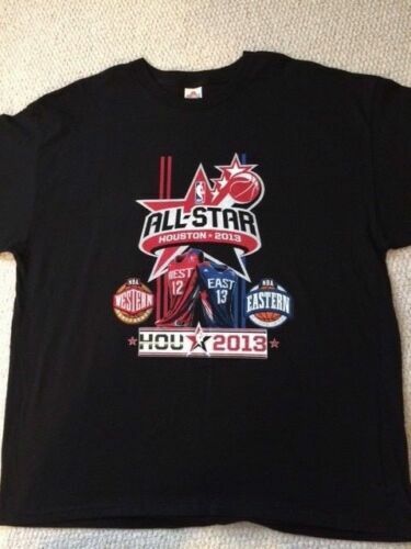 NBA ALL-STAR GAME T-SHIRT 2013 AWESOME+RARE SIGNED BY PEARL WASHINGTON COLLECTIBLE MEMORABILIA