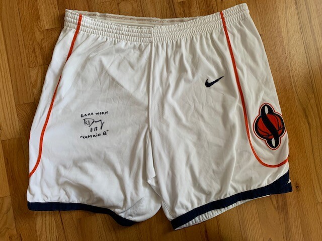 KUETH DUANY HAND SIGNED+GAME WORN SYRACUSE BASKETBALL SHORTS+COA CAPTAIN Q