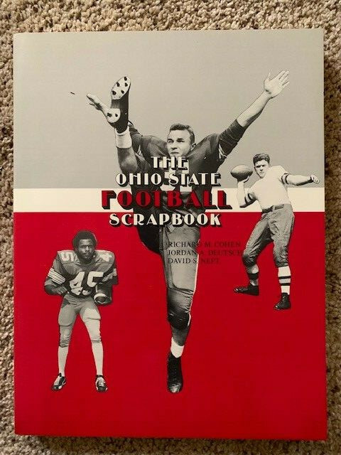 OHIO STATE FOOTBALL SCRAPBOOK PAPERBACK BOOK 1977 RARE AMAZING CONDITION