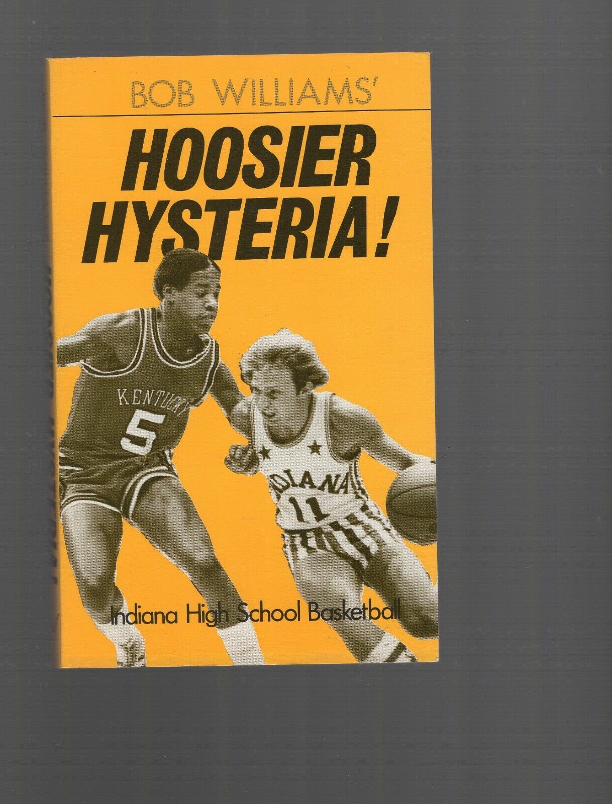 INDIANA HIGH SCHOOL BASKETBALL BOOK 1982 HOOSIER HYSTERIA PERFECT CONDITION