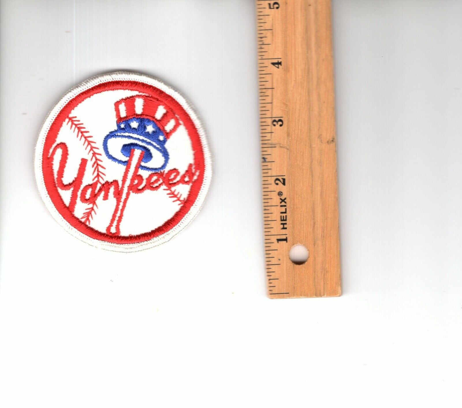 NEW YORK YANKEES VINTAGE PATCH FROM 1970's AWESOME+AMAZING CONDITION