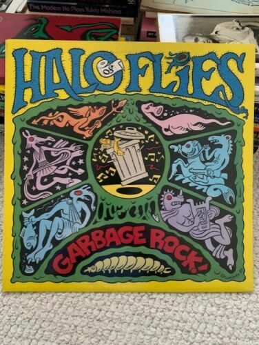 HALO OF FLIES GARBAGE ROCK 4 SONG VINTAGE ALBUM LP 1988 AMAZING CONDITION
