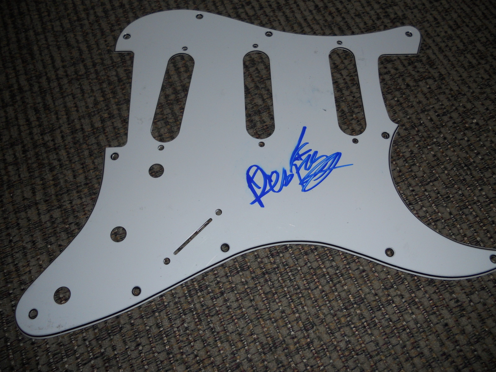 LMFAO Redfoo Signed Autographed Guitar Pickguard Pick Guard