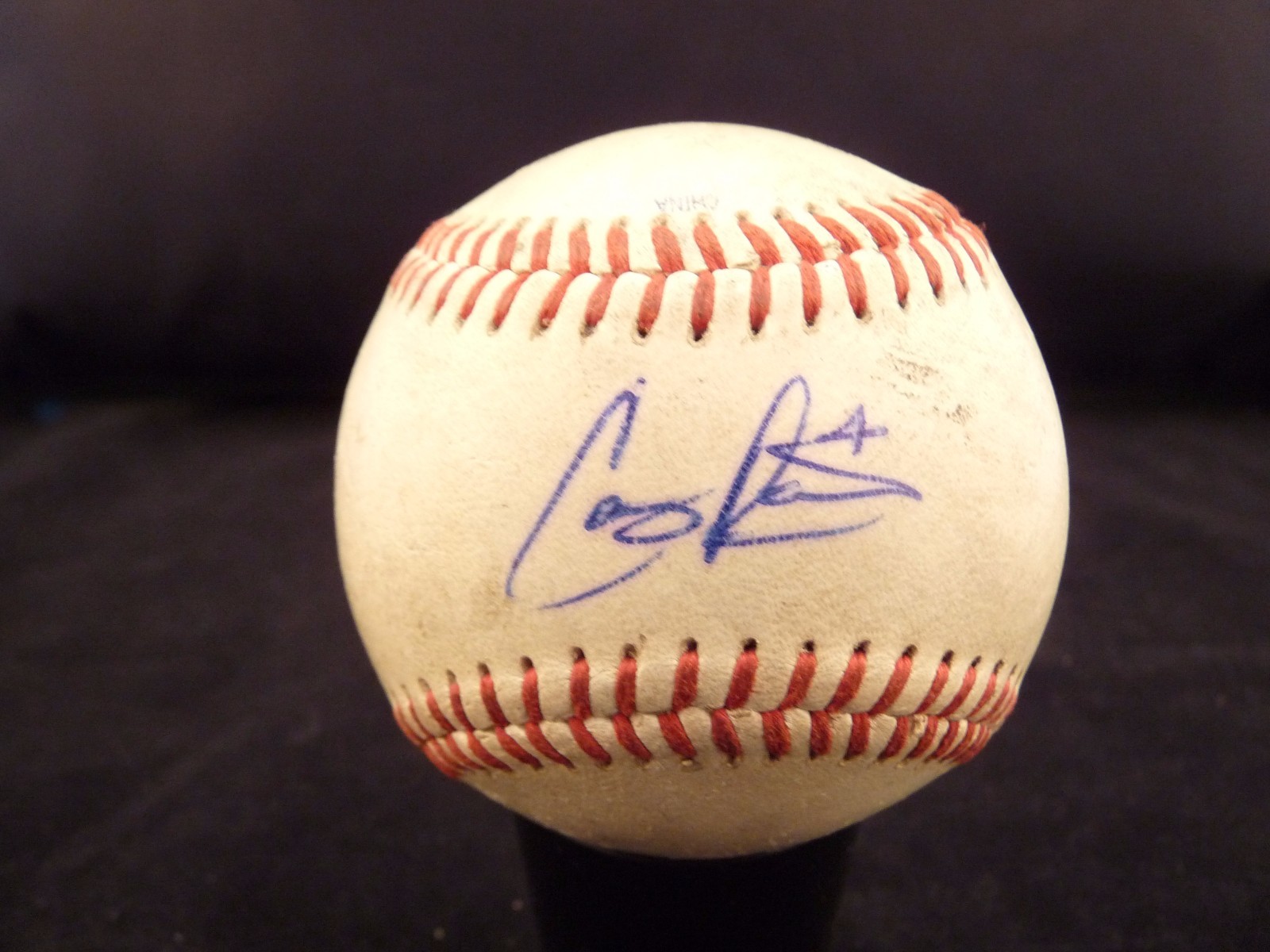 Colby Rasmus Cardinals 2008 Signed Auto'd Game Used Baseball PSA Guaranteed #2