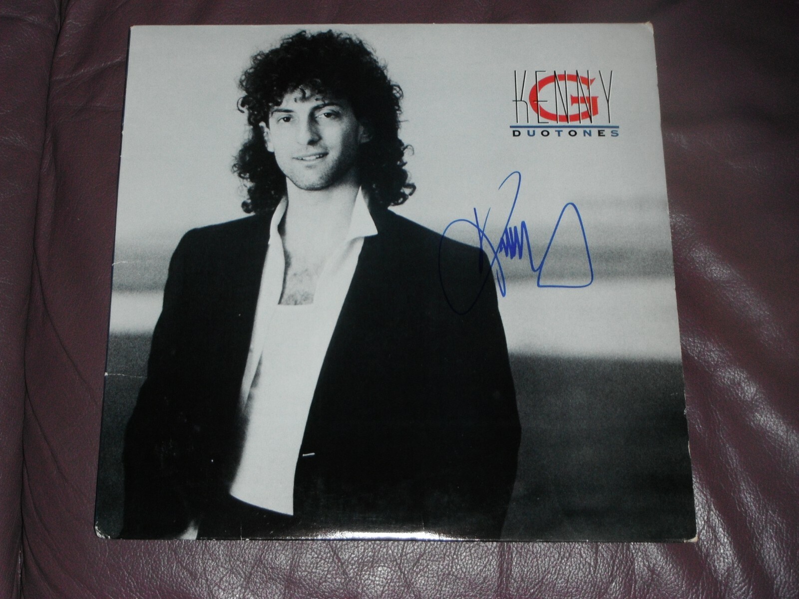 KENNY G SIGNED DUOTONES VINYL ALBUM