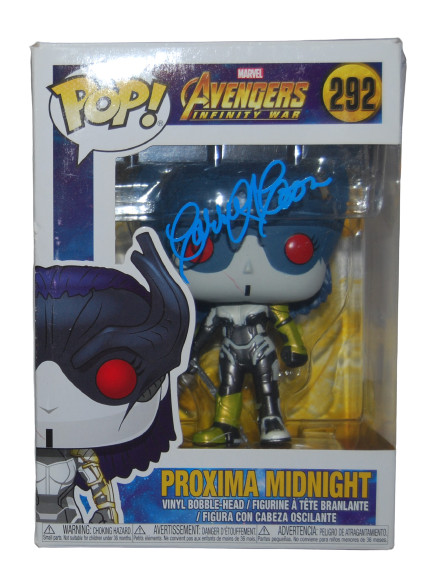 CARRIE COON signed (AVENGERS) PROXIMA MIDNIGHT Funko Pop 290 BECKETT BAS BC89024