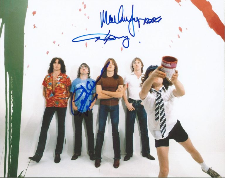 The Best AC/DC Signed Memorabilia at Autographia | Autographia