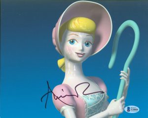 ANNIE POTTS TOY STORY AUTHENTIC SIGNED 8×10 PHOTO AUTOGRAPHED BAS #Y30050 COLLECTIBLE MEMORABILIA