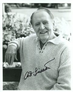 ART LINKLETTER HAND SIGNED 8×10 PHOTO+COA AWESOME POSE COLLECTIBLE MEMORABILIA