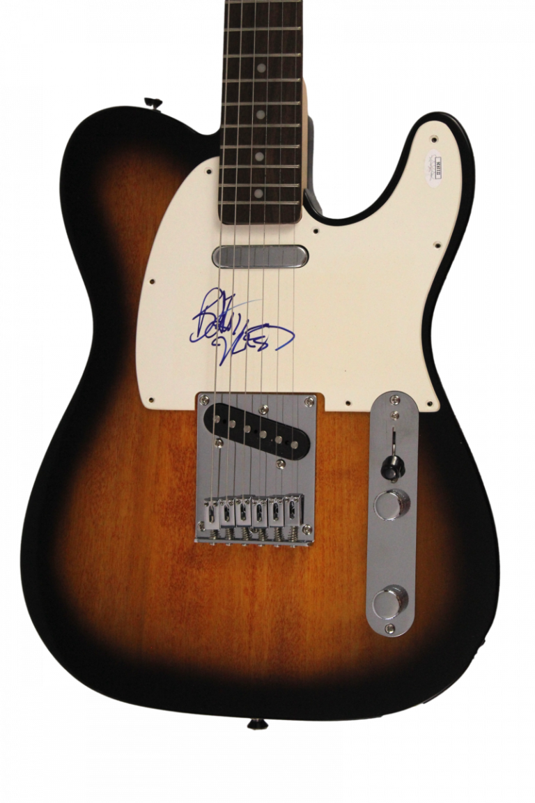 BOB WEIR SIGNED AUTOGRAPH FENDER TELECASTER GUITAR – THE GRATEFUL DEAD W/ JSA COLLECTIBLE MEMORABILIA