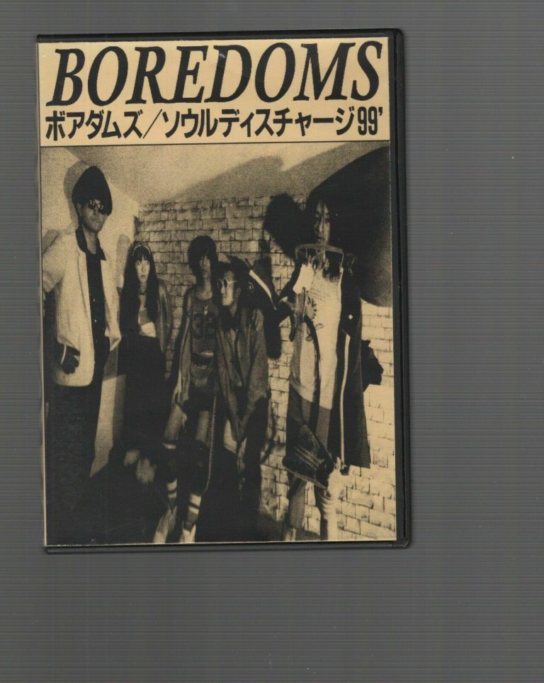 BOREDOMS LIVE AS ROSELAND DVD 1992 JAPAN NOISE ROCK AWESOME+VERY RARE COLLECTIBLE MEMORABILIA