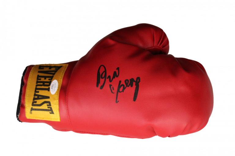 BURT YOUNG SIGNED AUTOGRAPH BOXING GLOVE PAULIE IN ROCKY SYLVESTER STALLONE JSA COLLECTIBLE MEMORABILIA