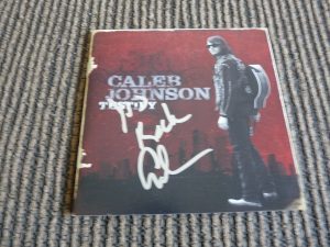 CALEB JOHNSON TESTIFY AMERICAN IDOL AUTOGRAPHED SIGNED CD BOOK PSA GUARANTEED COLLECTIBLE MEMORABILIA