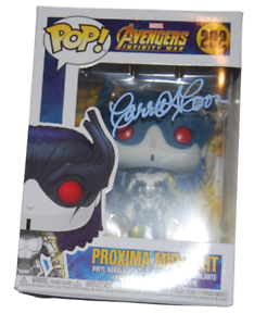 CARRIE COON SIGNED (AVENGERS) PROXIMA MIDNIGHT FUNKO POP 290 BECKETT BAS BC89019 COLLECTIBLE MEMORABILIA