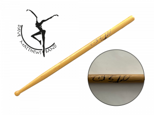 CARTER BEAUFORD SIGNED AUTOGRAPH DRUMSTICK – DAVE MATTHEWS BAND RARE W/ BECKETT COLLECTIBLE MEMORABILIA