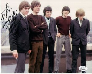 CHARLIE WATTS HAND SIGNED 8×10 COLOR PHOTO THE ROLLING STONES TO RON JSA COLLECTIBLE MEMORABILIA