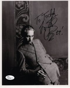 CHARLIE WATTS HAND SIGNED 8×10 PHOTO DRUMMER ROLLING STONES TO TODD JSA COLLECTIBLE MEMORABILIA