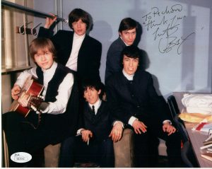 CHARLIE WATTS HAND SIGNED 8×10 PHOTO THE ROLLING STONES TO RICHARD JSA COLLECTIBLE MEMORABILIA