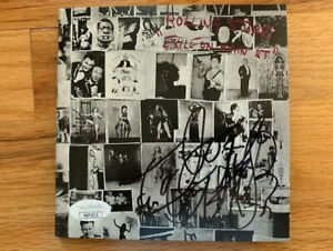 CHARLIE WATTS HAND SIGNED EXILE ON MAIN STREET CD BOOKLET TO JOE JSA COLLECTIBLE MEMORABILIA