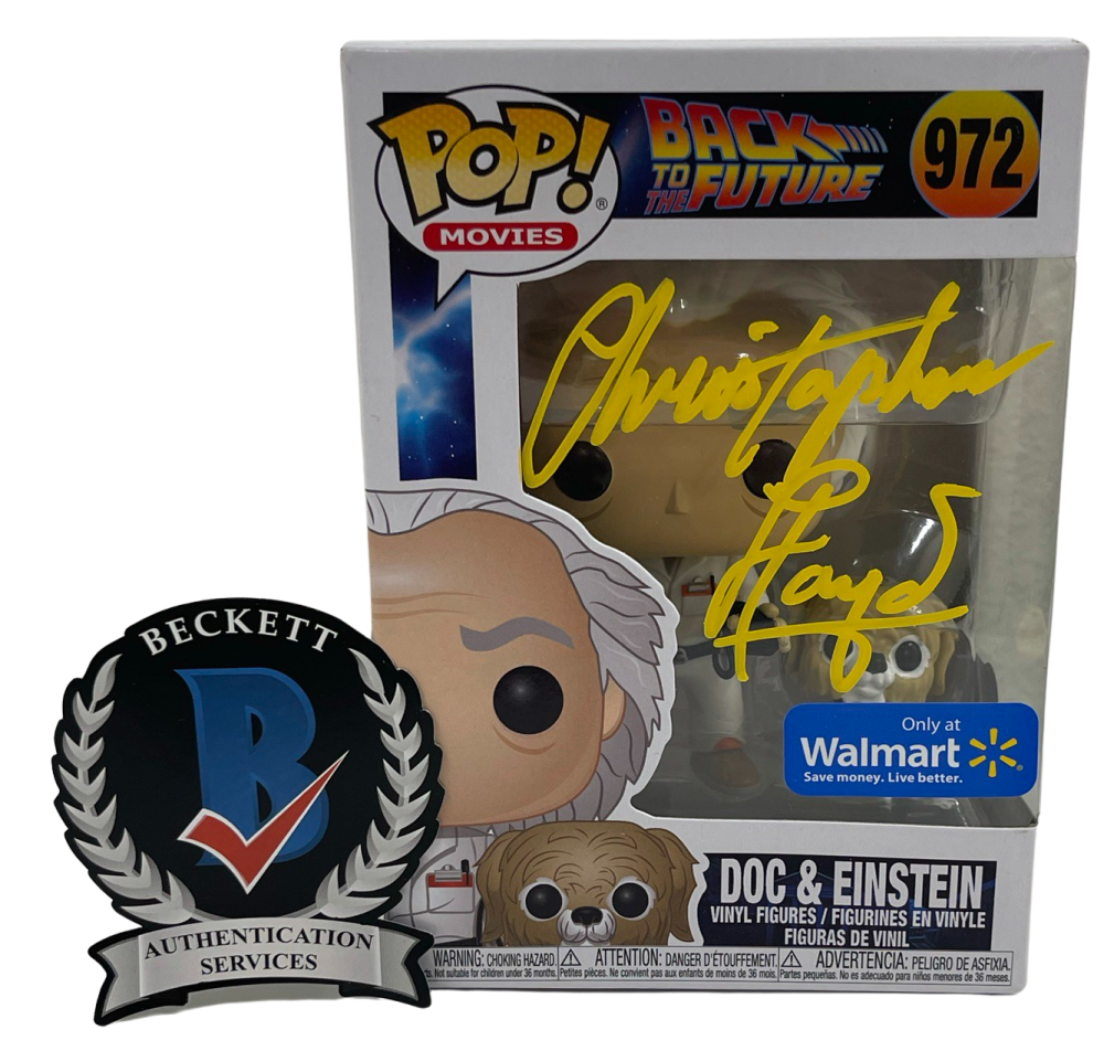 CHRISTOPHER LLOYD SIGNED BACK TO THE 