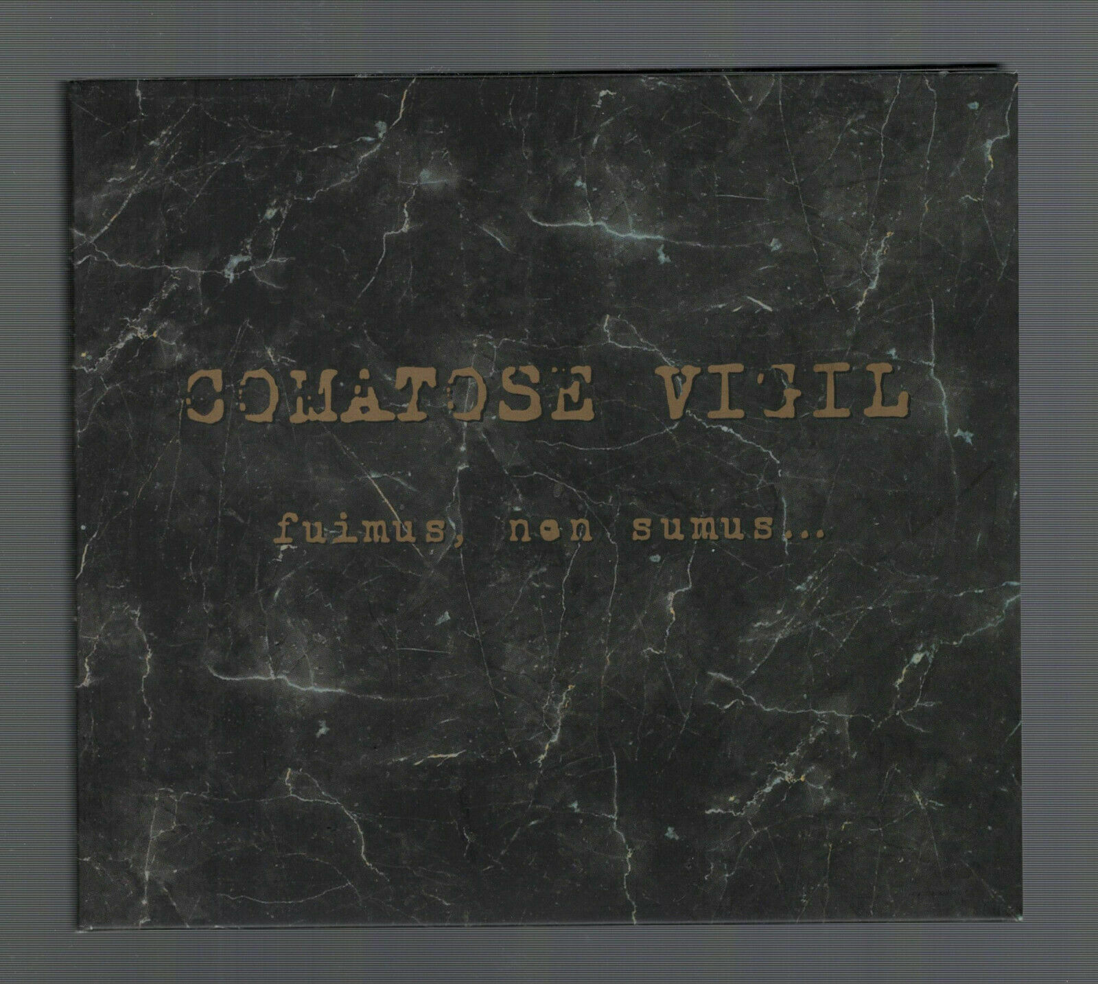 COMATOSE VIGIL FUIMUS, NON SUMUS CD DOOM METAL BAND AMAZING CONDITION