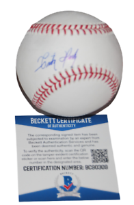 CRISTIAN HERNANDEZ SIGNED (CHICAGO CUBS) OML BASEBALL BECKETT BAS BC90309 COLLECTIBLE MEMORABILIA