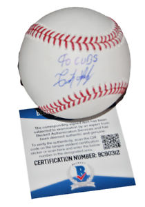 CRISTIAN HERNANDEZ SIGNED (CHICAGO CUBS) OML BASEBALL BECKETT BAS BC90312 COLLECTIBLE MEMORABILIA