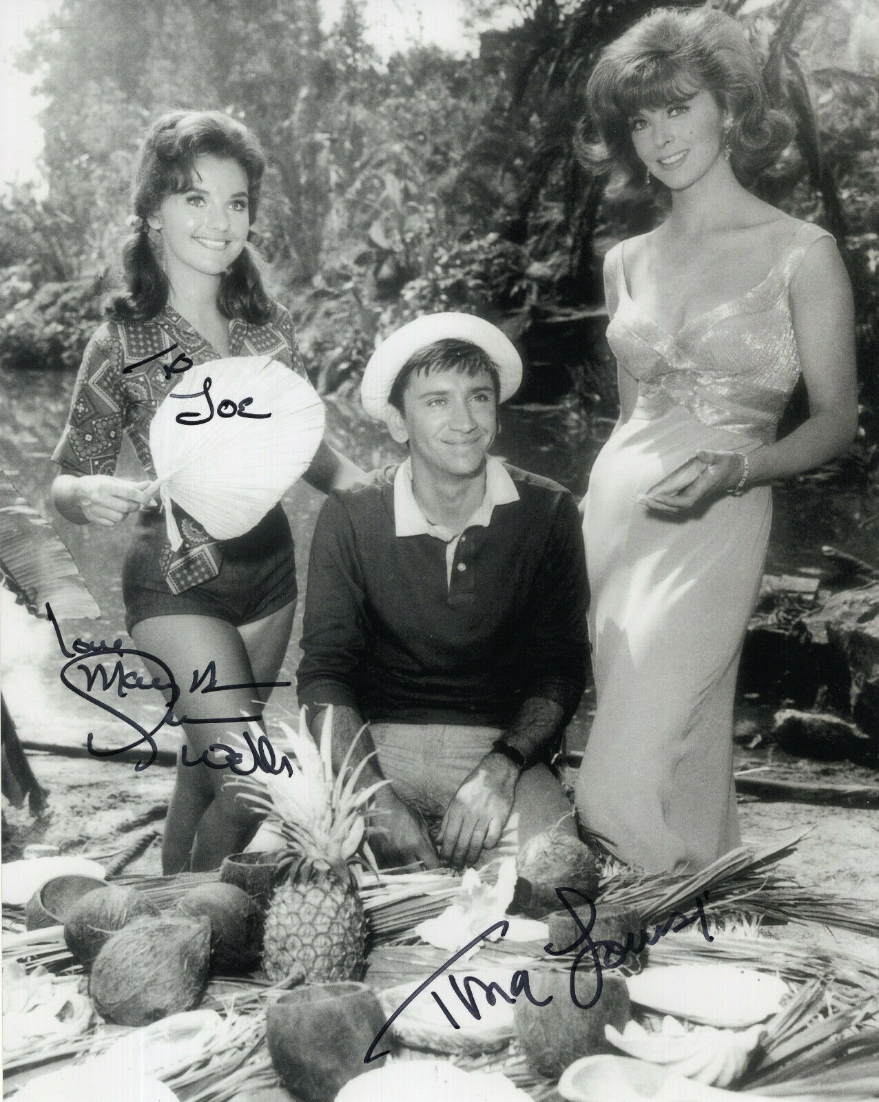 Dawn Wellstina Louise Hand Signed 8x10 Photo Gilligans Island To Joe Autographia 