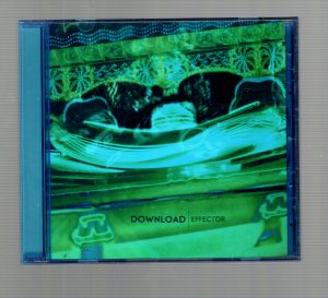 DOWNLOAD EFFECTOR CD AWESOME+RARE BLUE CASE AMAZING CONDITION COLLECTIBLE MEMORABILIA