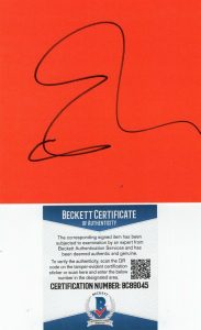 ED SHEERAN SIGNED ART COVER CD = W/BECKETT COA BC89045 AUTHENTIC BRAND NEW COLLECTIBLE MEMORABILIA