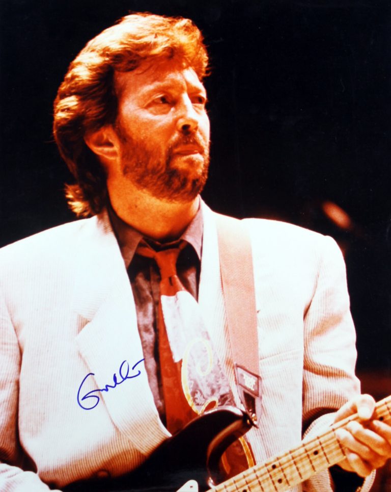 Eric Clapton hotsell & Buddy Guy Autographed color 8 x 10 photo with COA