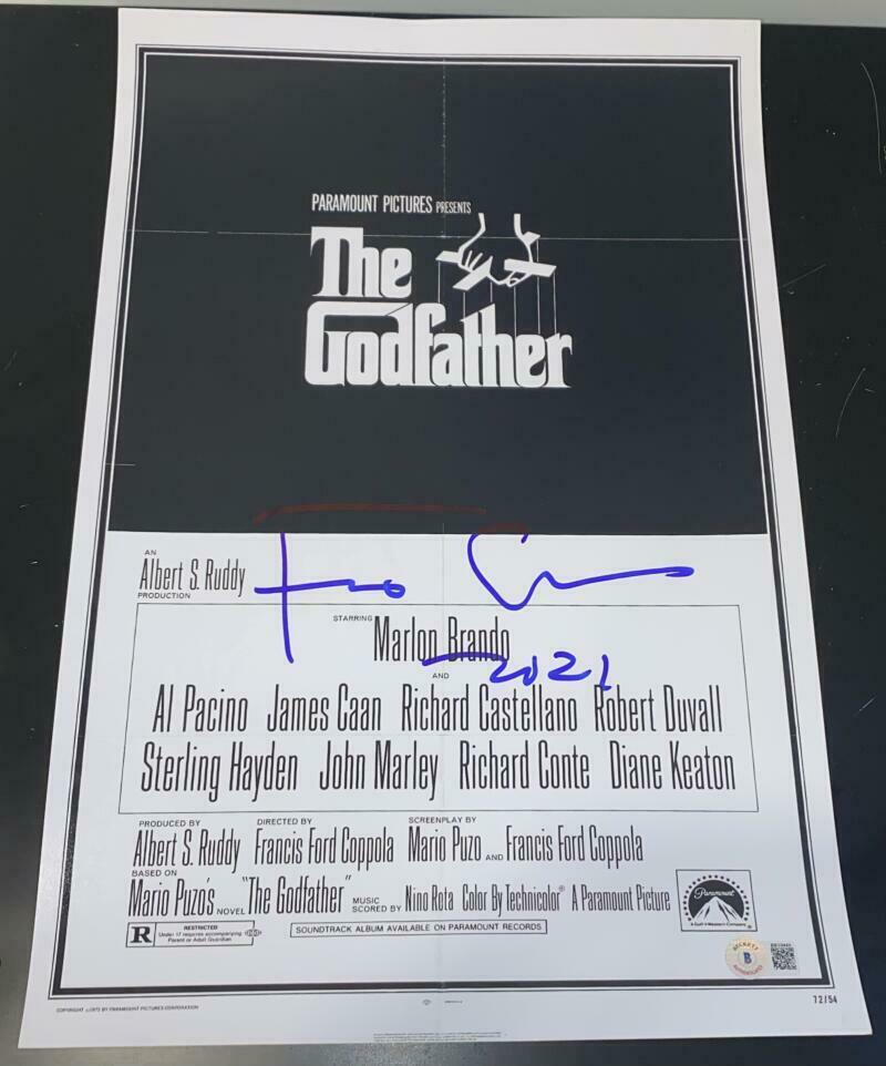 FRANCIS FORD COPPOLA SIGNED AUTOGRAPH 