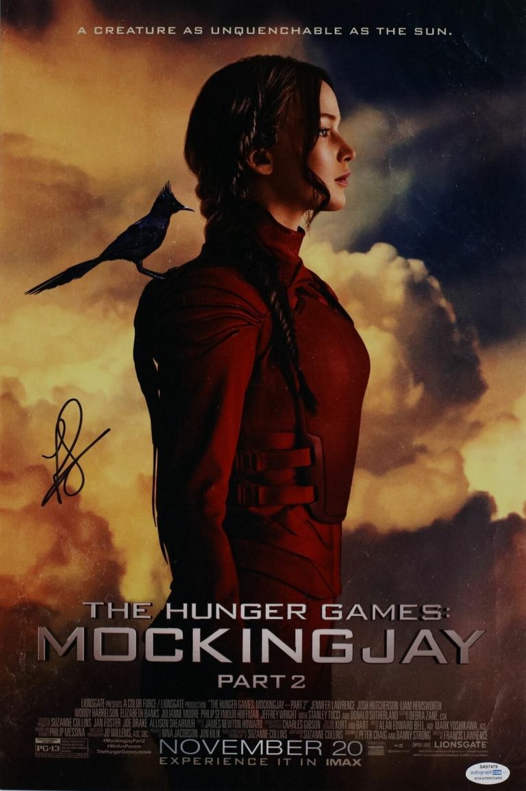 FRANCIS LAWRENCE SIGNED THE HUNGER GAMES: MOCKINGJAY PART 2 12X18 MOVIE POSTER 2 COLLECTIBLE MEMORABILIA