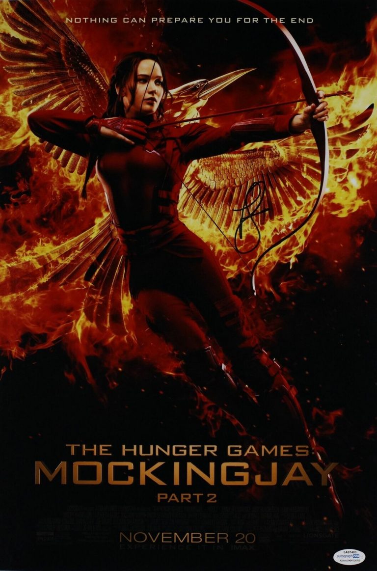 FRANCIS LAWRENCE SIGNED THE HUNGER GAMES: MOCKINGJAY PART 2 12X18 MOVIE POSTER 3 COLLECTIBLE MEMORABILIA