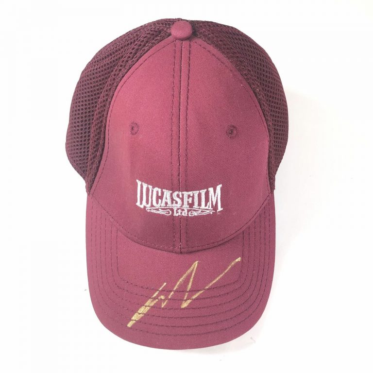 GEORGE LUCAS SIGNED HAT PSA/DNA STAR WARS AUTOGRAPHED LUCASFILM COLLECTIBLE MEMORABILIA