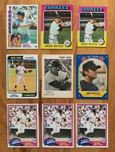 Graig Nettles MLB Memorabilia, Graig Nettles Collectibles