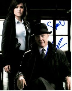 JAMES SPADER AND MEGAN BOONE SIGNED AUTOGRAPHED THE BLACKLIST 8×10 PHOTO COLLECTIBLE MEMORABILIA