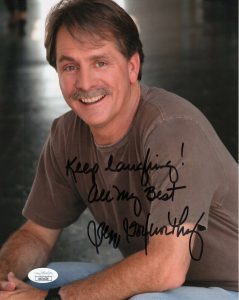 JEFF FOXWORTHY HAND SIGNED 8×10 COLOR PHOTO AWESOME COMEDIAN JSA COLLECTIBLE MEMORABILIA
