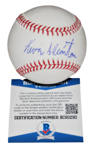 KEVIN ALCANTANTARA SIGNED (CHICAGO CUBS) OML BASEBALL BECKETT BAS BC90290 COLLECTIBLE MEMORABILIA