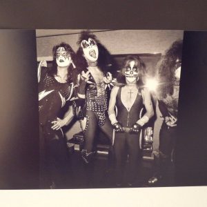 Kiss 1976 Sweden Backstage Candid Band 8x12 Photo #10 From Original Negative