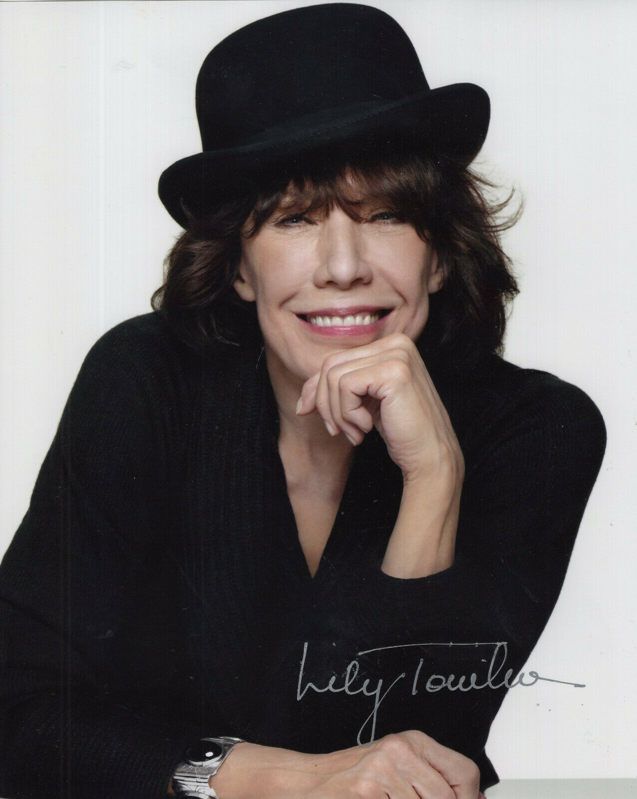 Lily Tomlin Hand Signed 8x10 Color Photocoa Great Actresscomedian Autographia 
