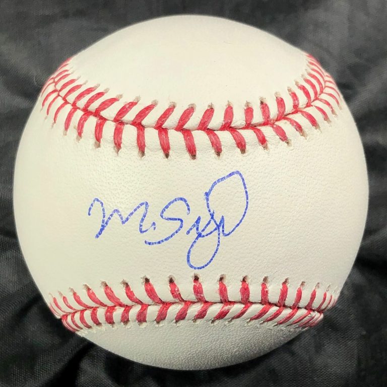 MAGNEURIS SIERRA SIGNED BASEBALL PSA/DNA MIAMI MARLINS AUTOGRAPHED COLLECTIBLE MEMORABILIA