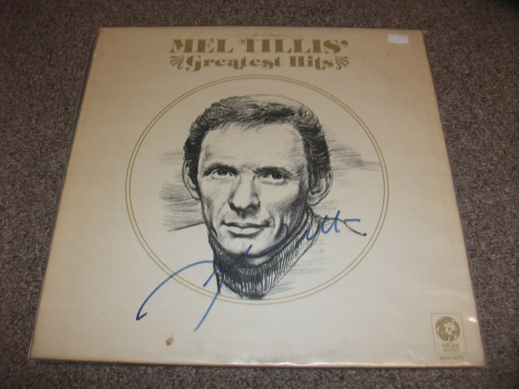 Mel Tillis Greatest Hits Signed Autographed LP PSA | Autographia