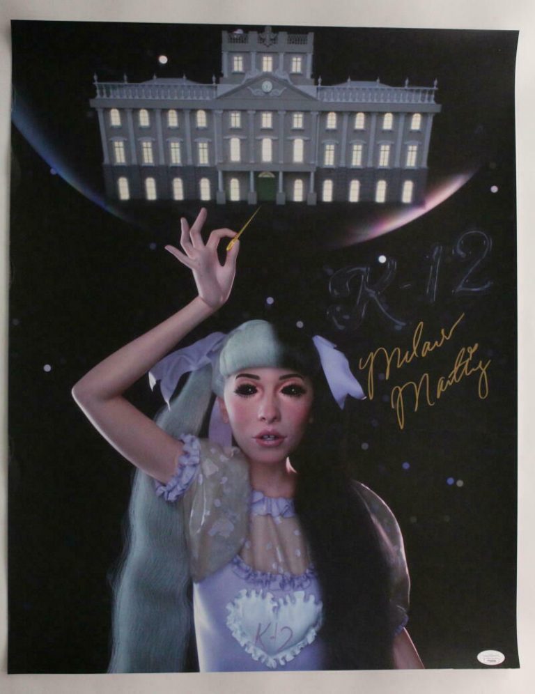 MELANIE MARTINEZ SIGNED AUTOGRAPH 18X23 K-12 CONCERT TOUR POSTER