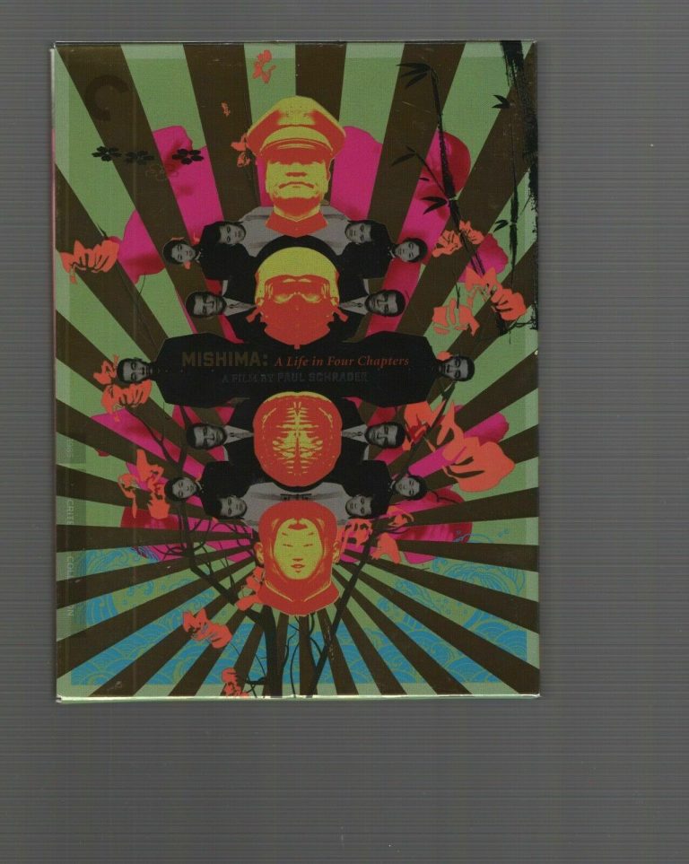 MISHIMA LIFE IN FOUR CHAPTERS 2 DVD BOX SET+BOOKLET AWESOME GREAT CONDITION COLLECTIBLE MEMORABILIA